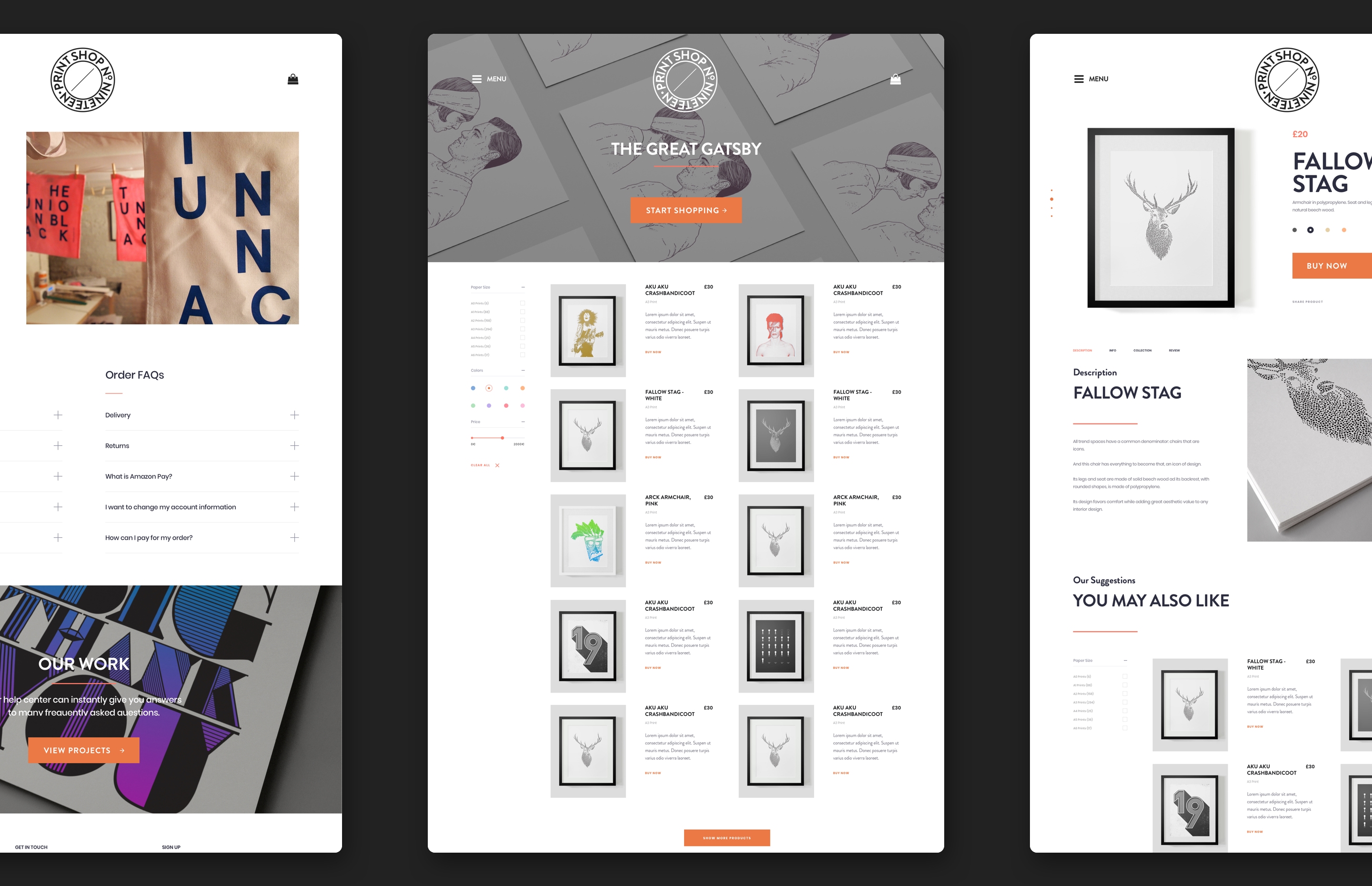 PrintShop19 Desktop Website